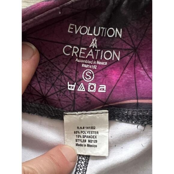 Evolution and Creation purple leggings size Small - Picture 5 of 6
